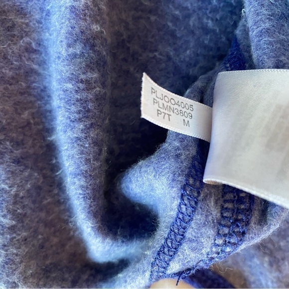 Marc New York Performance Blue Fleece Tunic Thermal/Sweatshirt Top Medium EUC - Picture 7 of 11